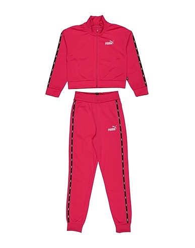 PUMA Tuta da ginnastica ESS Tape Tricot Suit cl G
 Fucsia 100% Poliestere, Elastan