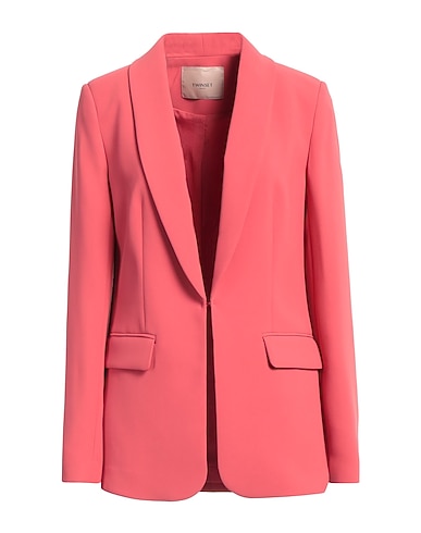 TWINSET Blazer Coral 94% Polyester, 6% Elastane