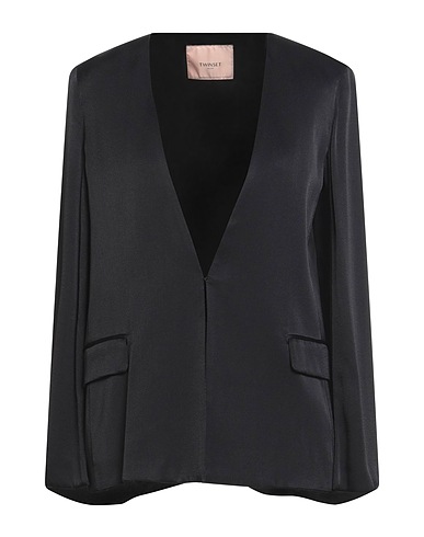 TWINSET Giacca Nero 100% Viscosa