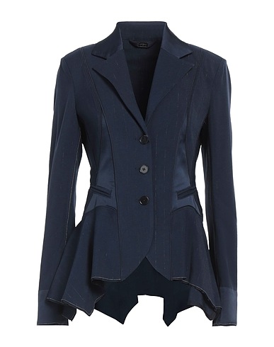 HIGH Jackett Marineblau 95% Polyester, 5% Elastan