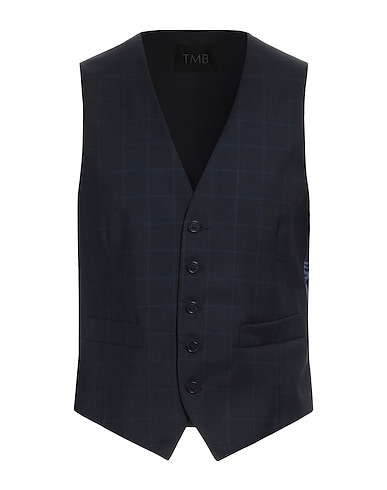 TOMBOLINI Tailored Vests 100% Virgin Wool