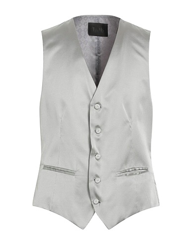 TOMBOLINI Panciotto Grigio chiaro 84% Lana Vergine, 16% Lana mohair