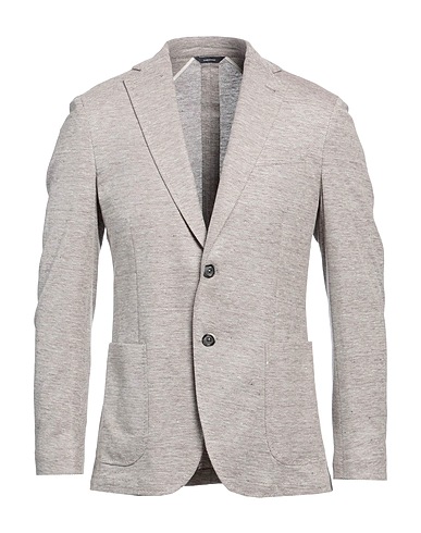 TOMBOLINI Blazer Khaki 50% Cotton, 50% Linen