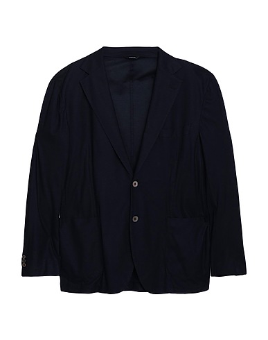 TOMBOLINI Blazer Midnight blue 100% Cotton