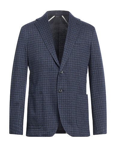 TOMBOLINI Blazer Slate blue 100% Cotton