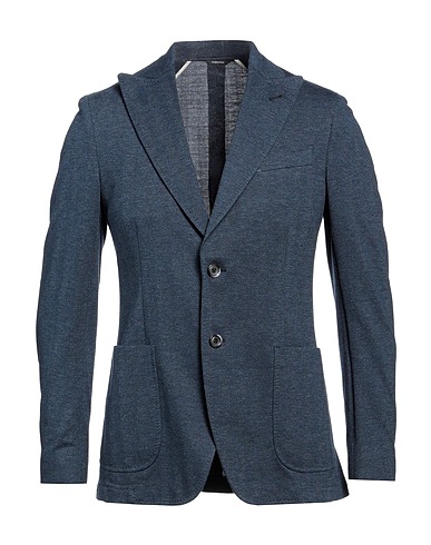 TOMBOLINI Blazer Navy blue 100% Cotton