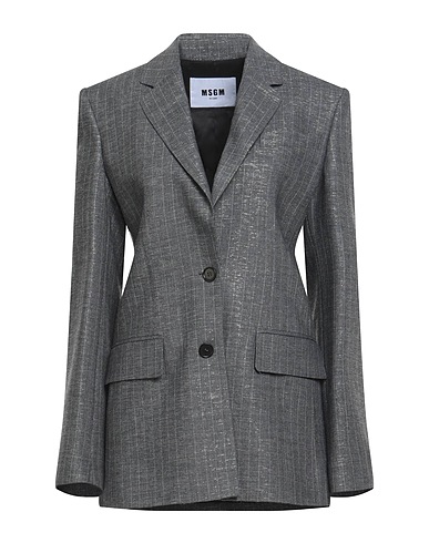 MSGM Blazer Lead 53% Wool, 45% Viscose, 2% Polyester