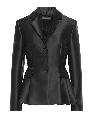 ALBERTA FERRETTI Giacca Nero 85% Poliestere, 15% Seta