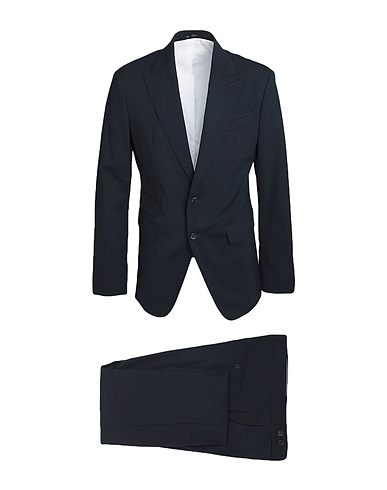DSQUARED2 Suits Midnight blue 95% Virgin Wool, 5% Elastane
