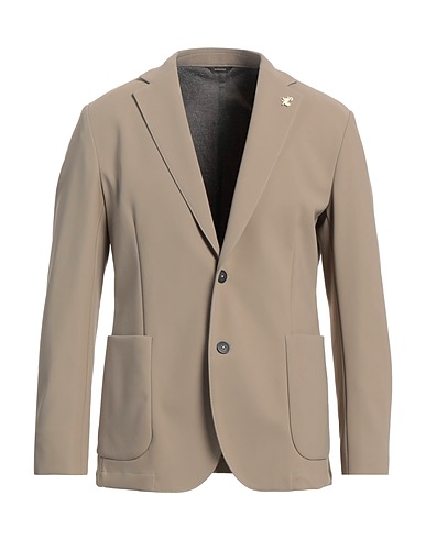 TOMBOLINI Blazer RUNNING Sand 48% Cotton, 44% Polyamide, 8% Elastane