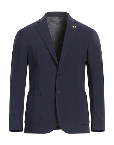 TOMBOLINI Blazers RUNNING Marineblau 48% Baumwolle, 44% Polyamid, 8% Elastan