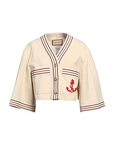 GUCCI Blazer Beige 61% Cotton, 39% Linen, Viscose