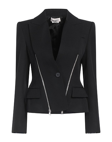 MCQUEEN Blazer Black 100% Wool