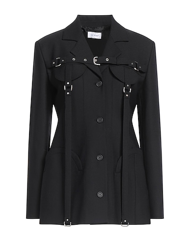 OFF-WHITE™ Blazer Black 53% Polyester, 43% Virgin Wool, 4% Elastane