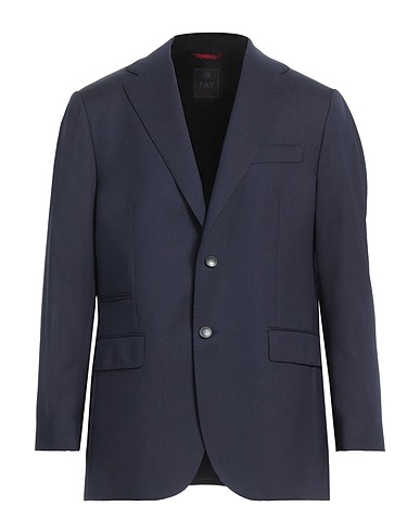 FAY Blazer Midnight blue 100% Virgin Wool