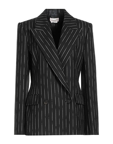 MCQUEEN Blazer NERO 100% Wolle