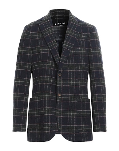 CIRCOLO 1901 Blazer Blu notte 90% Lana Vergine, 10% Cachemire