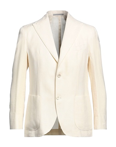 ELEVENTY Blazers Elfenbein 60% Leinen, 40% Wolle