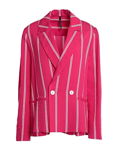 PIERANTONIO GASPARI Blazer Fuchsia 83% Lyocell, 12% Polyamide, 4% Cotton, 1% Elastane