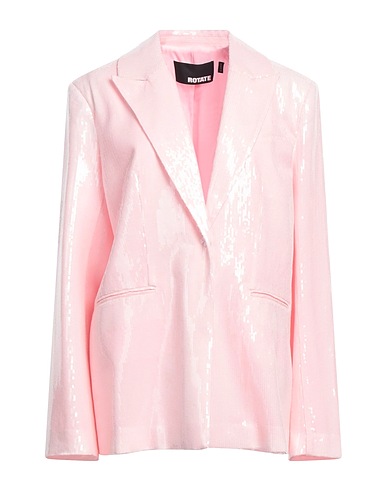 ROTATE BIRGER CHRISTENSEN Blazer Pink 95% Polyester, 5% Elastane