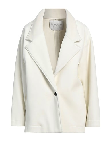 FORTE_FORTE Blazer Off white 80% Cotton, 20% Polyester
