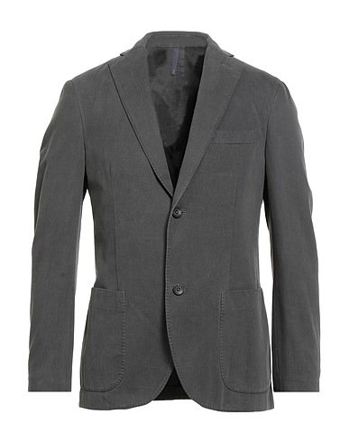 MONTEDORO Blazer BY SLOWEAR Charcoal 97% Cotton, 3% Cashmere