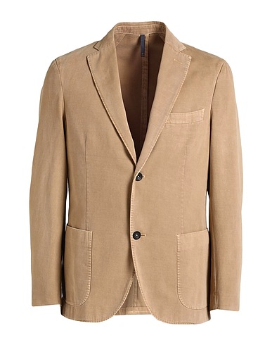 MONTEDORO Blazer Cammello 97% Cotone, 3% Cachemire