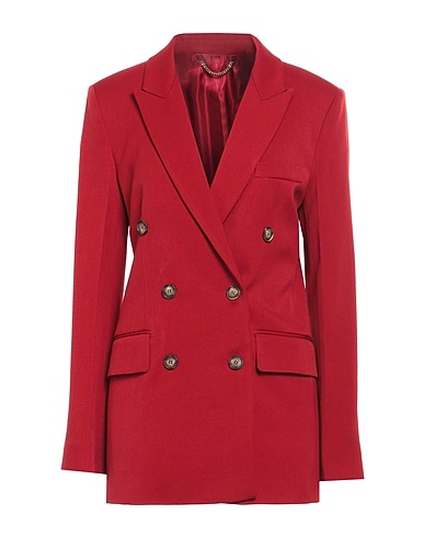 VICTORIA BECKHAM Blazer Brick red 55% Polyester, 45% Virgin Wool