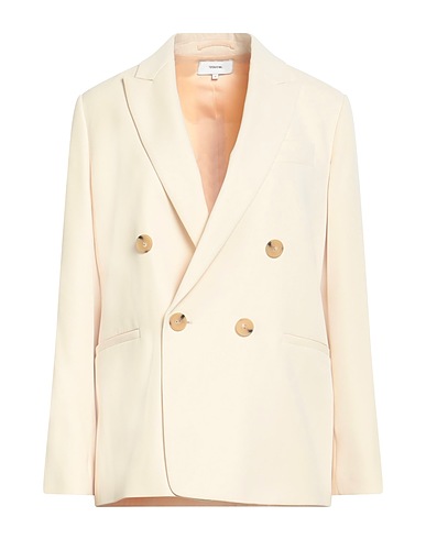 VINCE. Veste Jaune pastel 55% Polyester recyclé, 45% Polyester