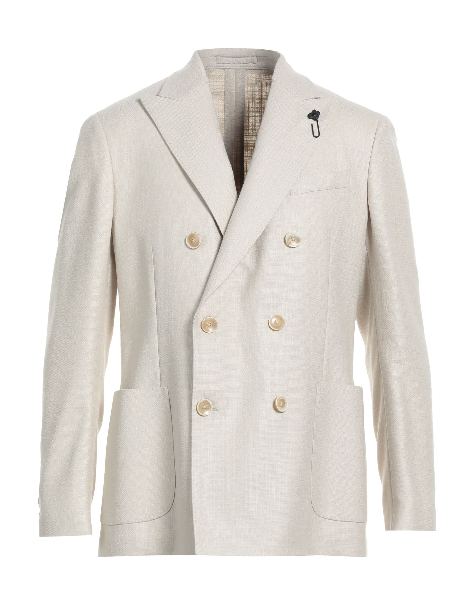 LARDINI テーラードジャケット アイボリー 48 LARDINI テーラードジャケット アイボリー 48 - メルカリ