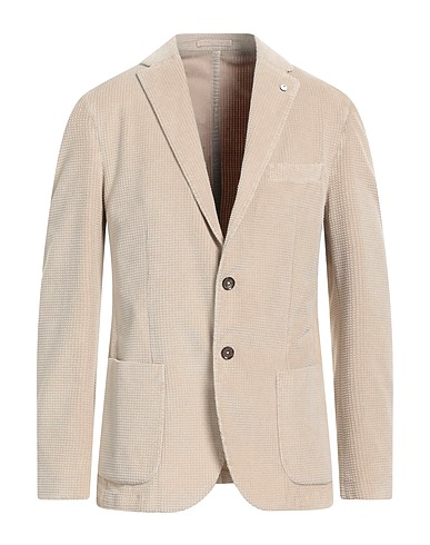 L.B.M. 1911 Blazer Beige 98% Cotton, 2% Elastane