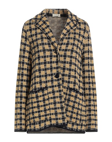 SIYU Blazer Mustard 82% Polyamide, 18% Metallic Polyester