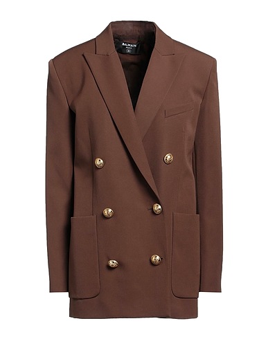 BALMAIN Blazer Brown 100% Wool