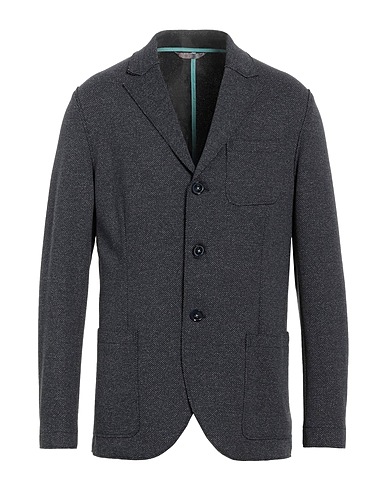SCOTCH & SODA Blazer Midnight blue 42% Cotton, 34% Polyester, 22% Nylon, 2% Elastane
