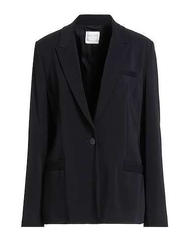 FORTE_FORTE Giacca Nero 96% Viscosa, 4% Elastan