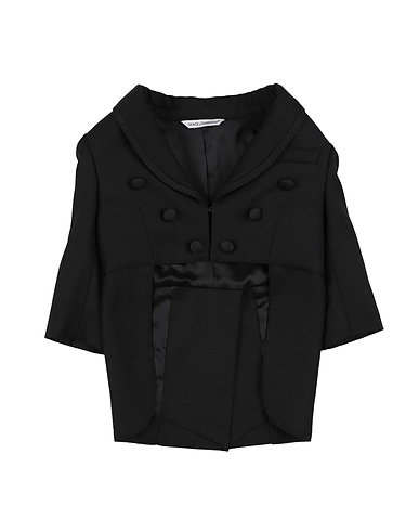 DOLCE&GABBANA Blazer Black 95% Virgin Wool, 3% Silk, 2% Polyester