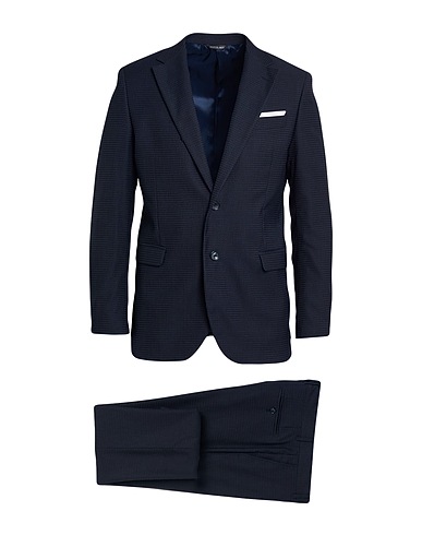 MANUEL RITZ Trajes Azul noche 83% Poliéster, 15% Viscosa, 2% Elastán