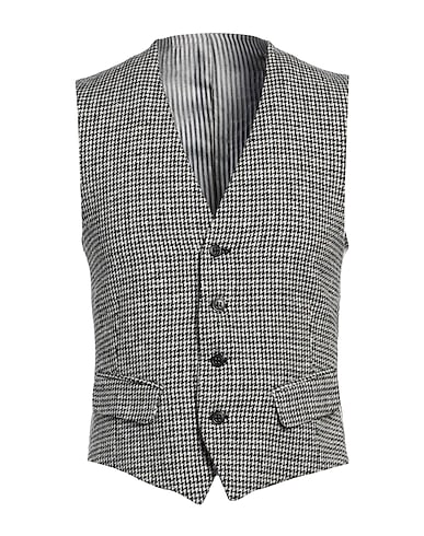 BRIAN DALES Waistcoat 80% Wool, 17% Polyamide, 3% Elastane