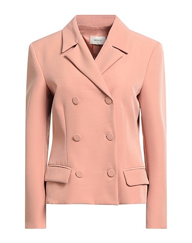 VICOLO Blazer Blush 88% Polyester, 12% Elastane