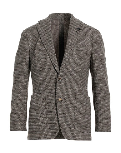 LARDINI Blazer Beige 62% Wool, 23% Cotton, 15% Polyamide