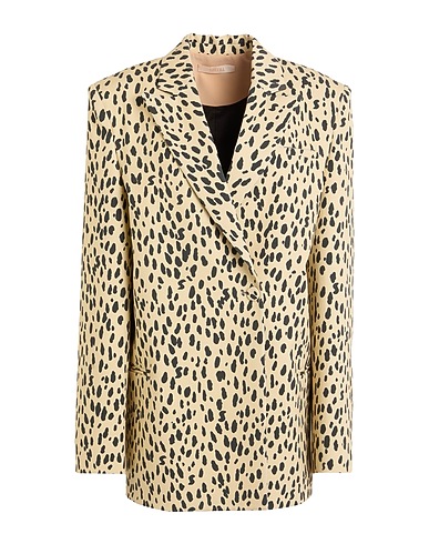 SSHEENA Blazer Beige 53% Polyethylene, 43% Virgin Wool, 4% Elastane
