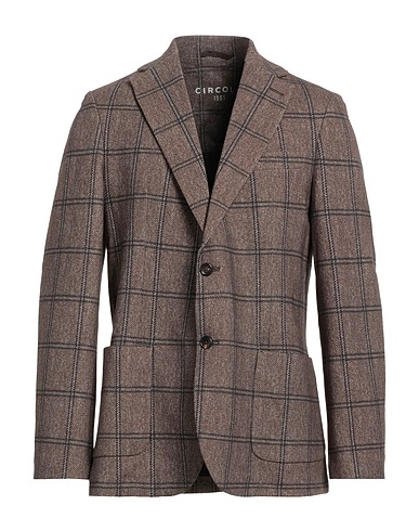 CIRCOLO 1901 Blazer KHAKI 95% Cotton, 5% Elastane