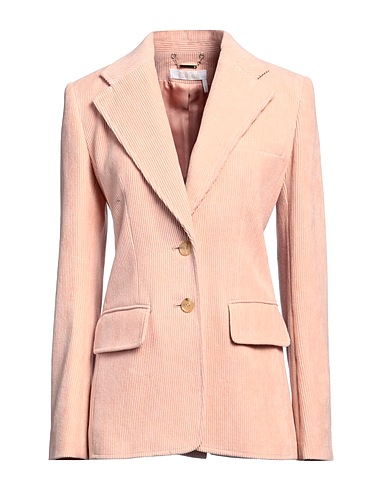 CHLOÉ Blazer Light pink 100% Cotton, Buffalo Horn