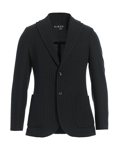 CIRCOLO 1901 Blazer Dark green 98% Virgin Wool, 2% Elastane
