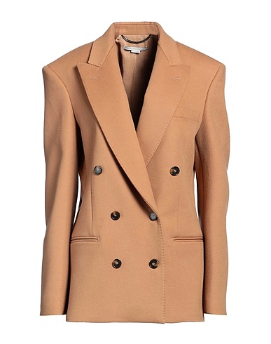 STELLA McCARTNEY Blazer Camel 100% Wool