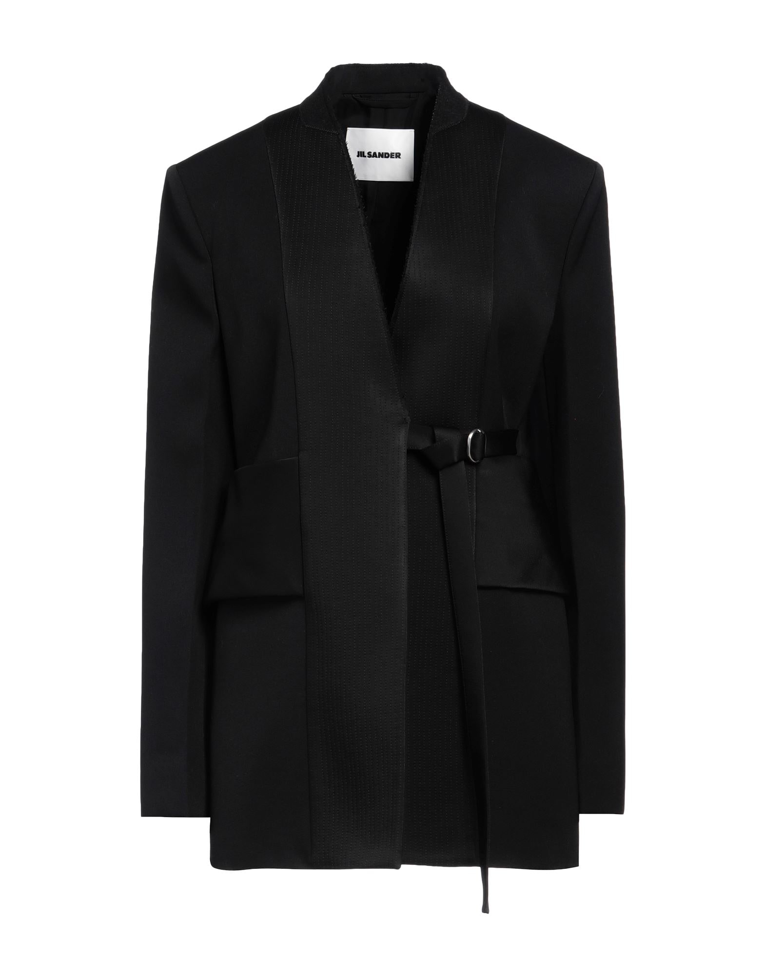 JIL SANDER レザーテーラードジャケット ダークブラウン JIL SANDER | テーラードジャケット ダークブラウン レディース