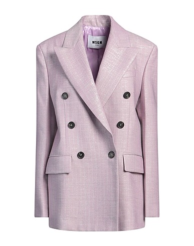 MSGM Blazer Lilac 53% Wool, 45% Viscose, 2% Polyester