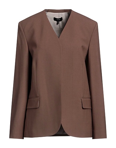 THEORY Blazer Brown 96% Wool, 4% Elastane