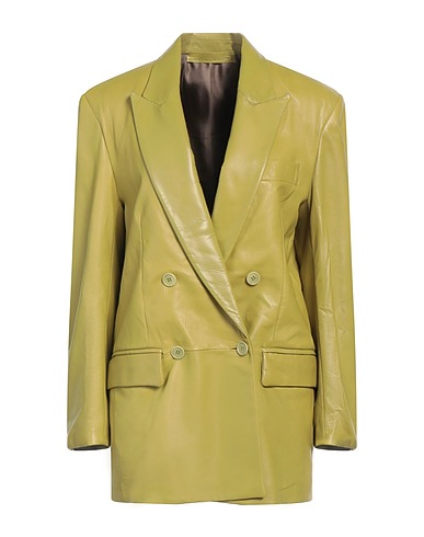 SALVATORE SANTORO Blazer Green Ovine leather