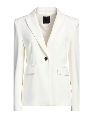 PINKO Blazer White 67% Viscose, 28% Polyamide, 5% Elastane
